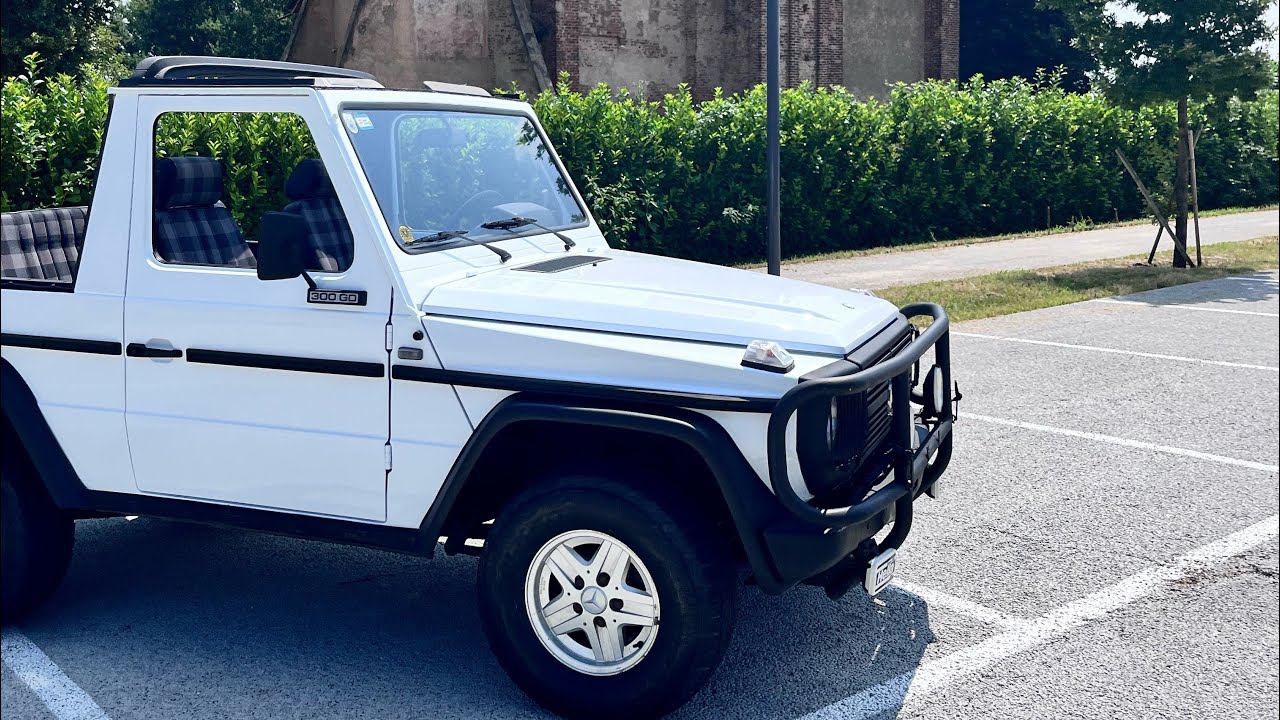 Mercedes G 300 Cabriolet Collector item!!
