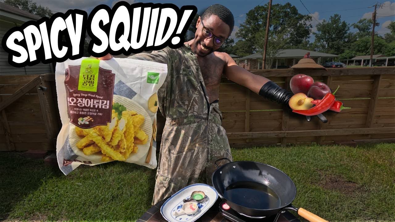 Frying Squid in the Wild with One Glove and No Plan