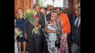 Uhuru arrives in Washington for meeting with US President