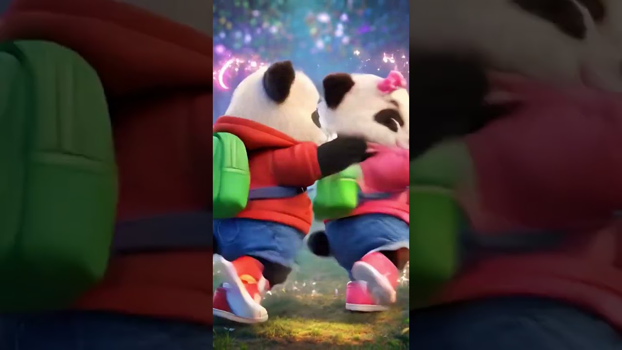 panda is the fan of Naruto 