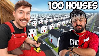 IMOGEN REACTIONEAZA LA MRBEAST: I Built 100 Homes And Gave Them Away!