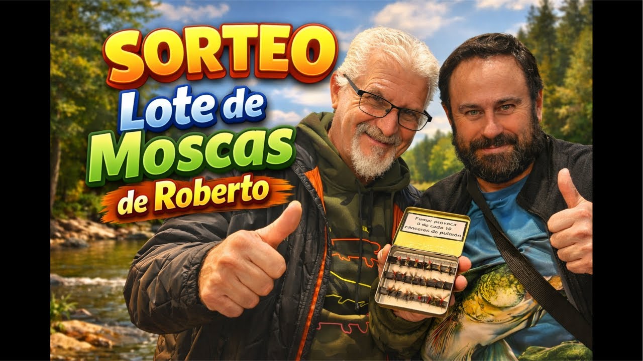 ✅Sorteo de lote de moscas  🟢echas por Roberto Fernandez ¡Predator Fly  está emitiendo en directo!