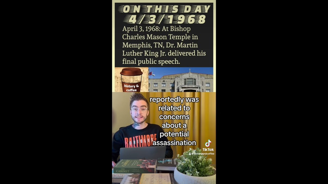 history & coffee OTD: April 3, 1968