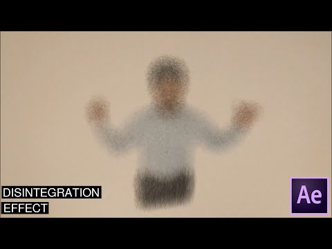 After Effects: Disintegration Effect (Review)