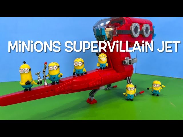 MINIONS SUPERVILLAIN JET UNBOXING - Let's play!! - YouTube