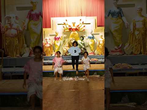 Maa Durga in our Society 🙏 #shorts #durgapuja #festival #kolkata