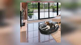 A Must-Have Product Bingopaw Large Soft Dog Bed With Removable Cushion Waterproof Sofa Dog Pet Be