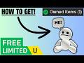 Free Shoulder Meep! (How to Get!) UGC Limited