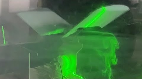 Vortex Formation surrounding a flapping wing configuration.