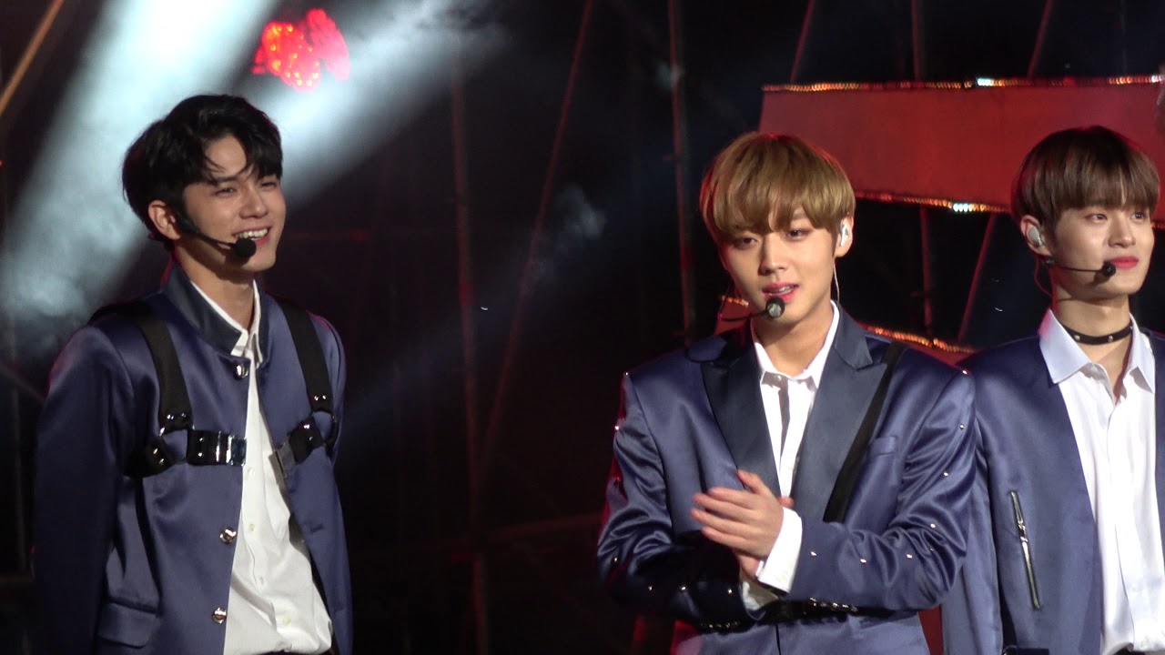 2018.10.14. Wanna One BBQ 슈퍼콘서트 박지훈 직캠