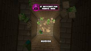El Servidor Survival PvP de Clanes vs Clanes 🤯 #minecraft #pvp #survival #java #bedrock #dioses