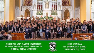 Catholic Schools Week Mass (3rd Sunday in Ordinary Time): January 25, 2026