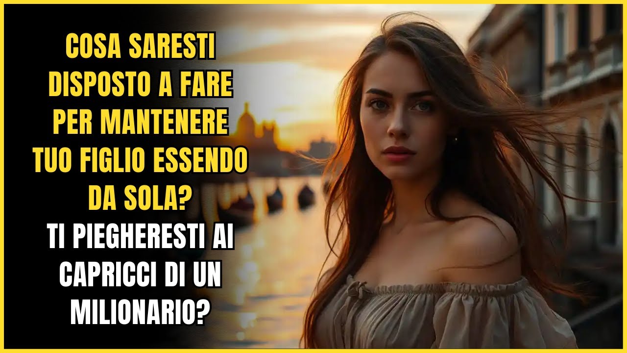 Lottava da sola per crescere suo figlio, fino a quando un giorno l'amore le sorrise.