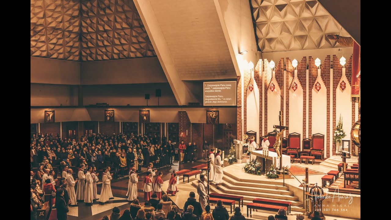 Transmisja Mszy wigilijnej uroczystości Chrystusa Króla