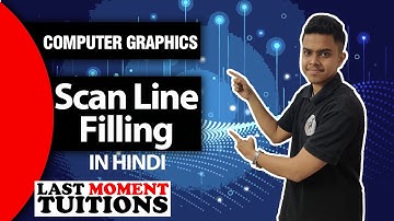 Scan Line Filling | Computer Graphics Lectures In Hindi