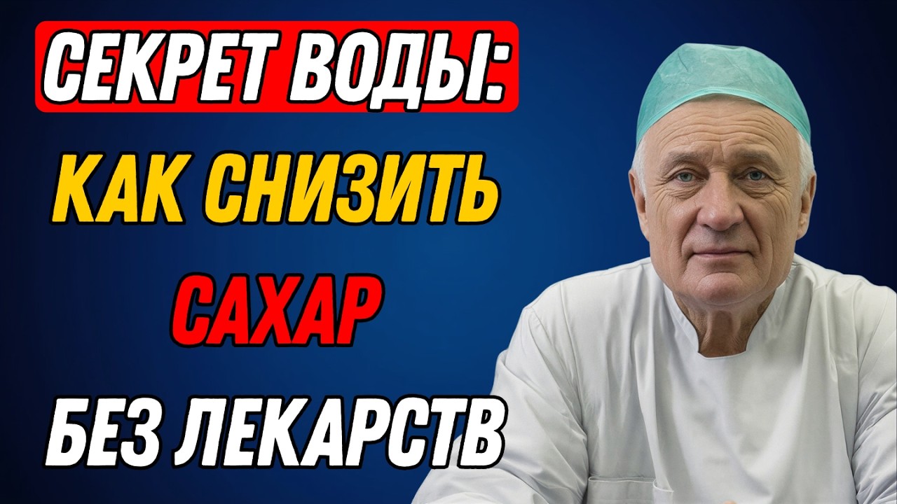 Диабет начинается не с еды: ошибка с водой, о которой молчат