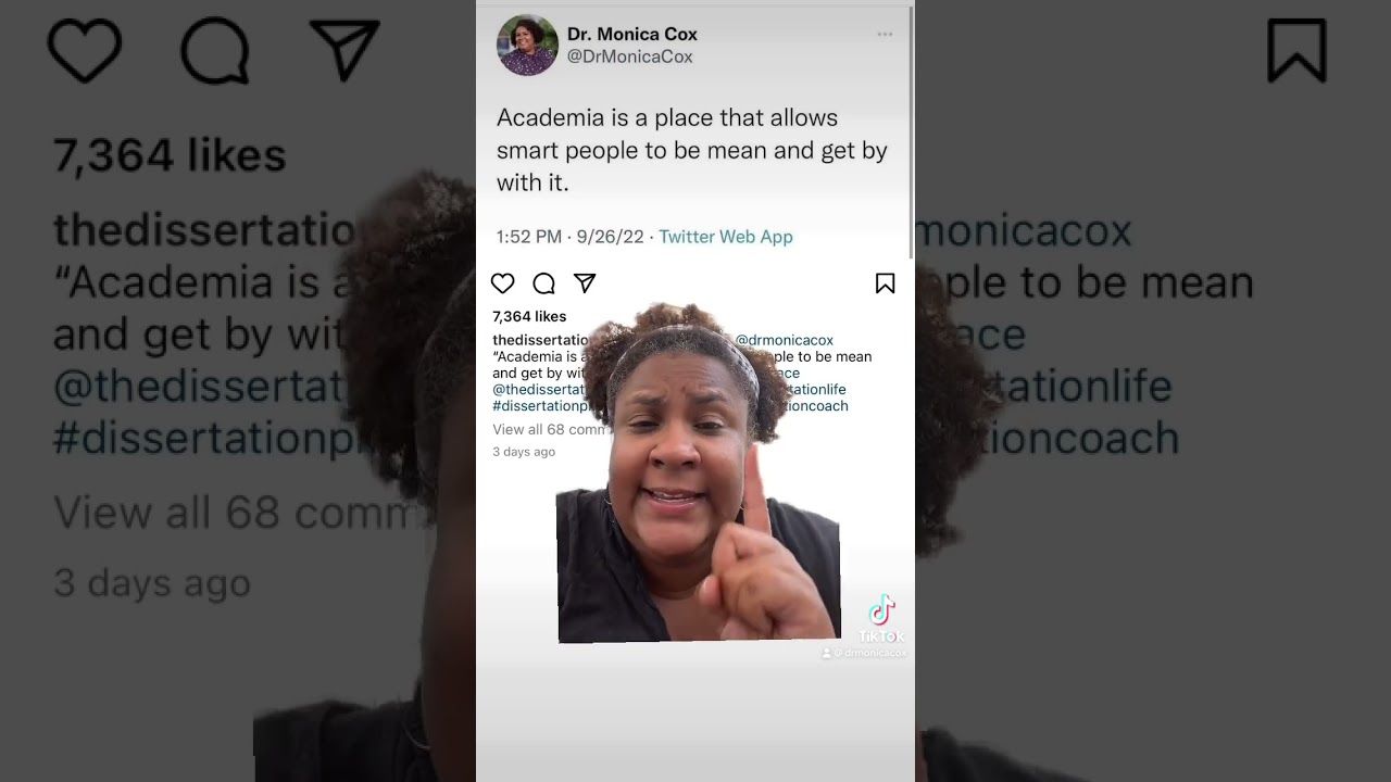 Folks are saying academia is a mean place. Why is academia so toxic? 