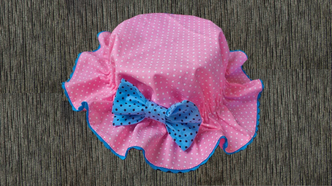 🌸 KIT INFANTIL BANHO DE SOL 3 PEÇAS CHAPÉU + TOP + TAPA FRALDAS | Artesanato Passo-a-Passo