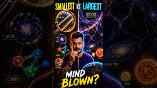Brahmand ki sabse Chhoti aur sabse Badi cheez! 🌌 #Shorts