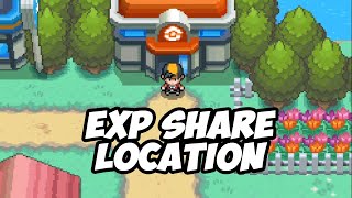 Pokemon HeartGold & SoulSilver - How to Get EXP Share