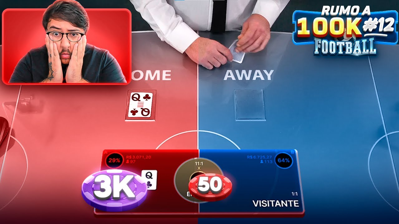 META DE R$100.000 NO FOOTBALL STUDIO! (EP.12)