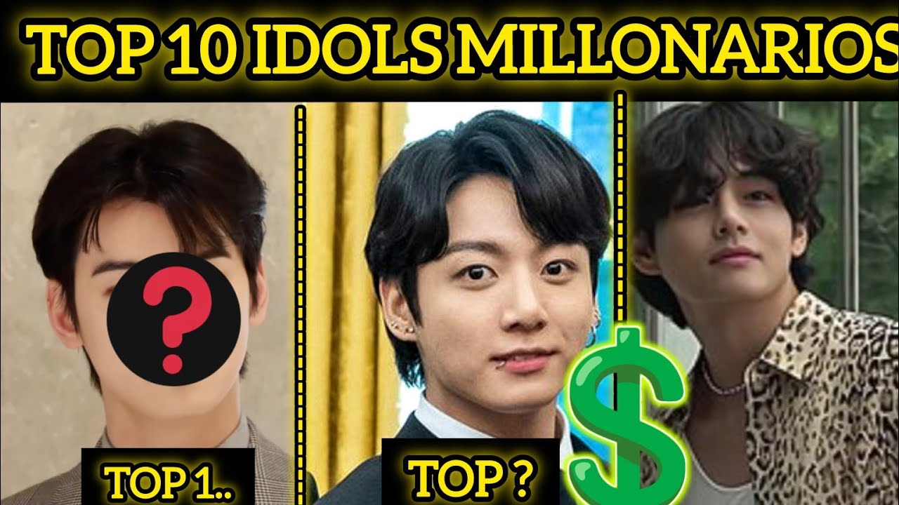 INEDITO🔴TOP 10 IDOLS del KPOP MAS MILLONARIOS EN 2025(SEGUN CHATGPT)😰