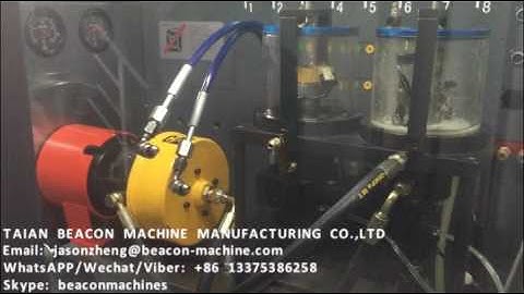 BC CR825 common rail injector pump test bench HEUI injector testing from TAIAN BEACON MACHINE