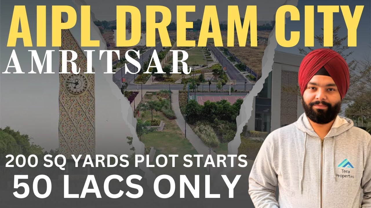 AIPL Dream City Amritsar | 200 Sq Yards Plots @ ₹50 Lakhs 😱 | Best Investment or Not?