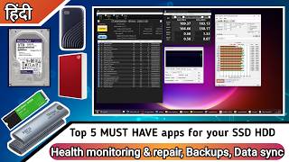 TOP essential softwares to keep your HDD SSD happy! Backup, Health Monitoring, File sync and more! screenshot 2