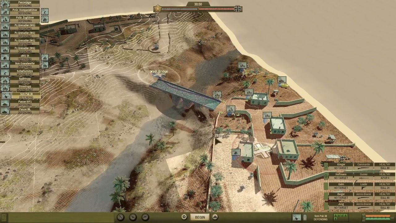 21st Panzer Division Mows Down the 1stID in Sbiba Town