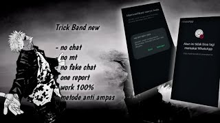 CARA BANNED NOMOR WHATSAPP ORANG TERBARU | NO CHAT | FAST BAND