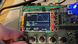 USB-MIDI-CV-Modulator LFO test