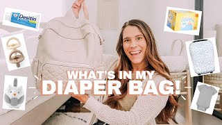WHAT'S IN MY DIAPER BAG 2021! MY MINIMAL ESSENTIALS FOR BABY AND TODDLER | Emma Donaldson