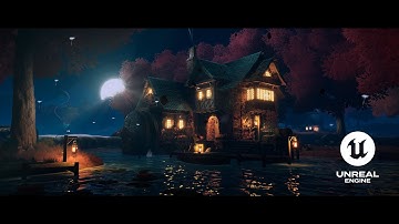 Lake House Environment Art | Unreal Engine | Stylized Village Fatpack