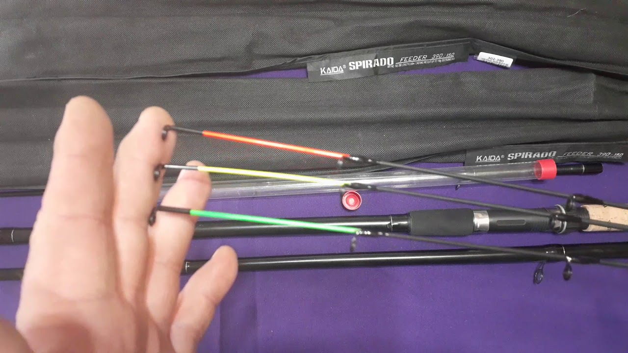Фидер KAIDA SPIRADO 3,90 /150 Мой обзор и мнение