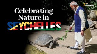 PM Modi, President Herminie visit Seychelles National Botanical Gardens