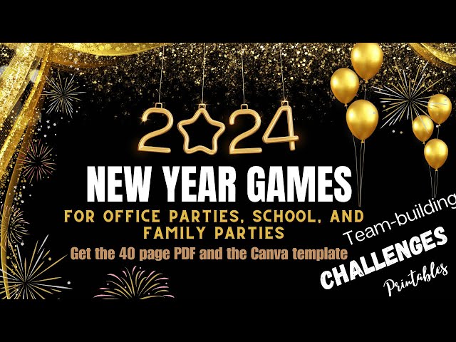 40 New Year's Eve Party Ideas for Kids - Kids Activities and Games