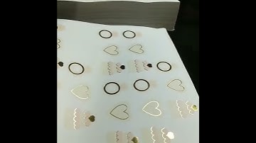 The hot foil stamping process your logo for gift boxes.#printing #giftboxes#packaging