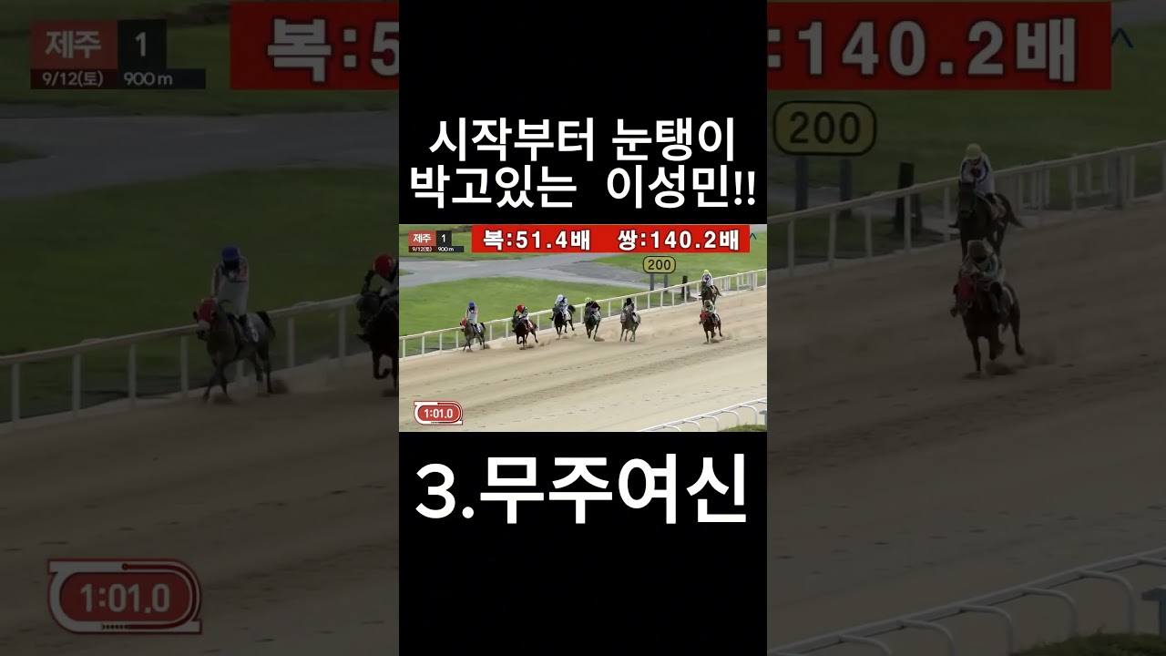 시작부터 눈탱이 박고있는 이성민!!   #경마  #경마예상  #경마방송  #경마예상방송  #서울경마  #금요경마  #토요경마  #일요경마 #경마장