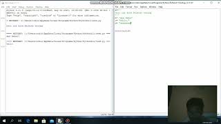 Tugas terstruktur String dan input pada python