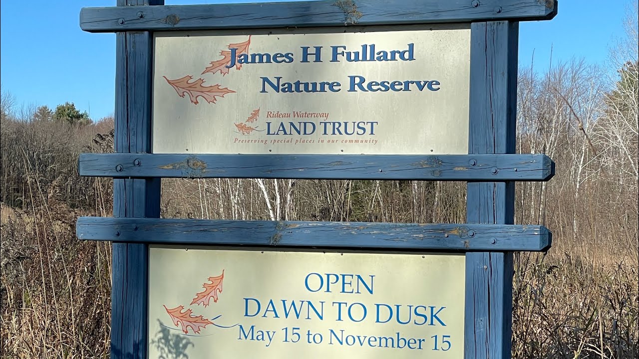 James H Fullard Nature Reserve - Elgin Ontario - Rideau Waterway Land Trust