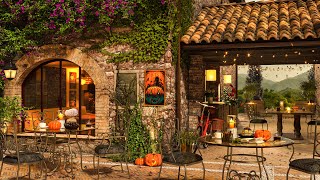 Halloween Ambience at Coffee Shop Autumn - Sweet Morning Fall Jazz Music For Relaxation by Jazzy Café 2,766 views 6 months ago 16 hours