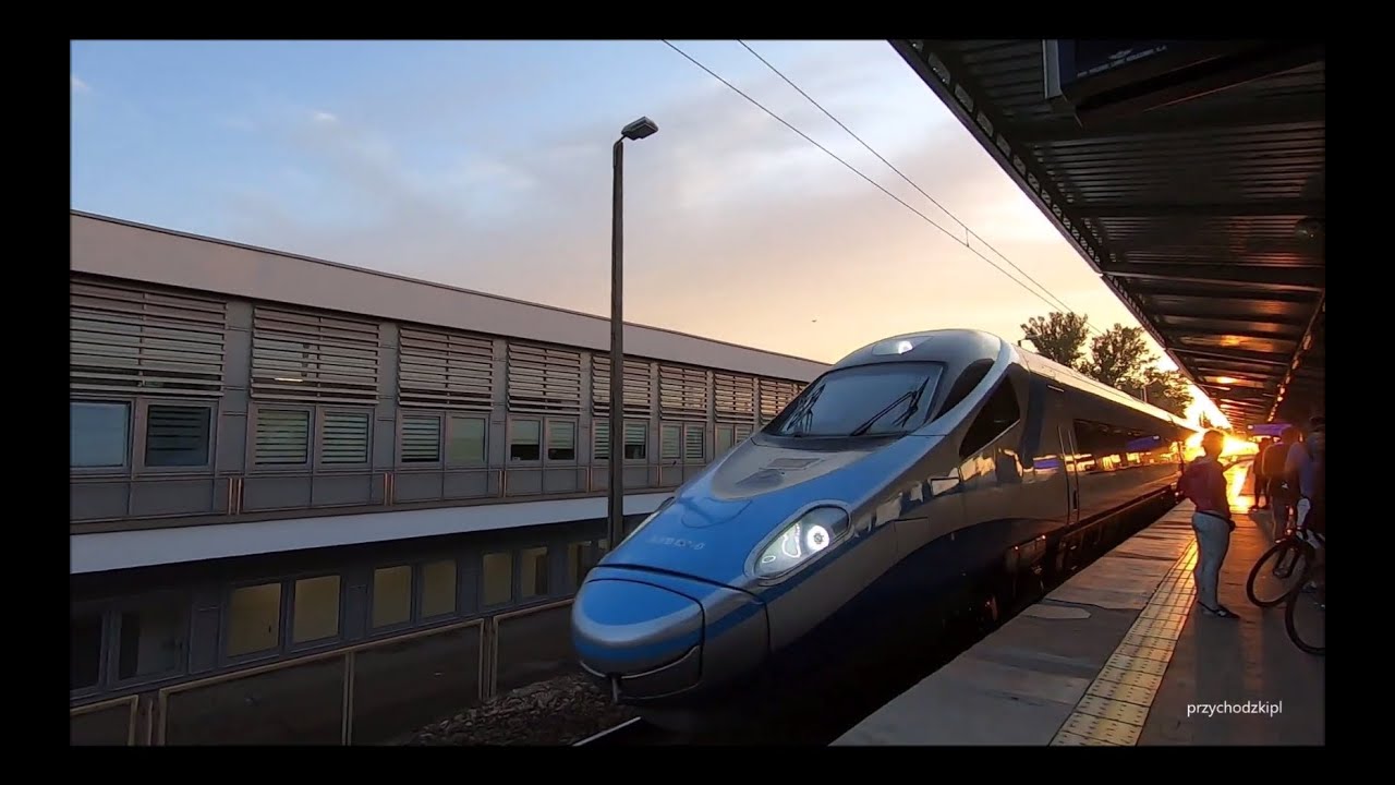 Warszawa - Kraków pociągiem Pendolino (ED250) PKP Intercity | Warsaw - Kraków by high-speed train