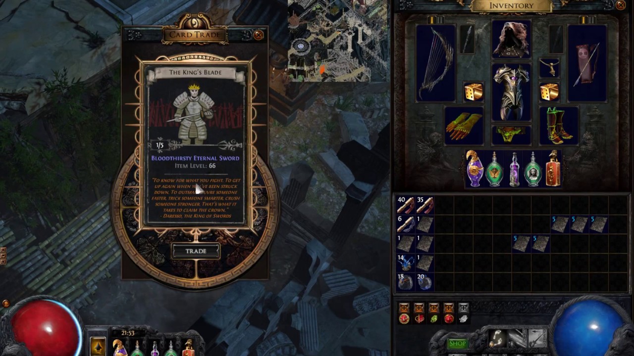 PoE Trading Gambler Divination Cards 6 10 Sets YouTube
