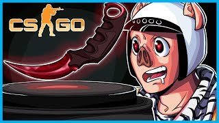 HOW TO TURN $10 INTO A KNIFE!  CS:GO Funny Case Opening! (CS:GO Knife Unboxing)