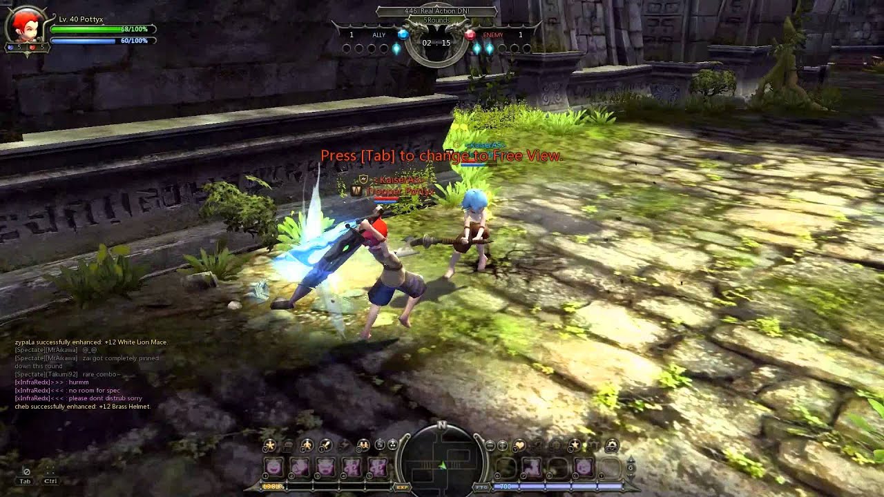 DNSEA SHOWMATCH #6 - Patraic (Swordmaster) vs WantedZai (Mercenary)