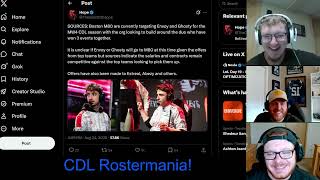 Scrap and Hydra to Faze! CDL Rostermania is HEATING UP! MW4 Beta Thoughts! (CDL Podcast)