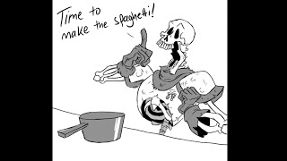 Spaghetti Time - Undertale Comic Dub
