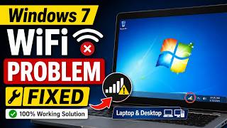 Solve wifi connection problem in Laptop & Computer | How to enable network connection in Windows 7