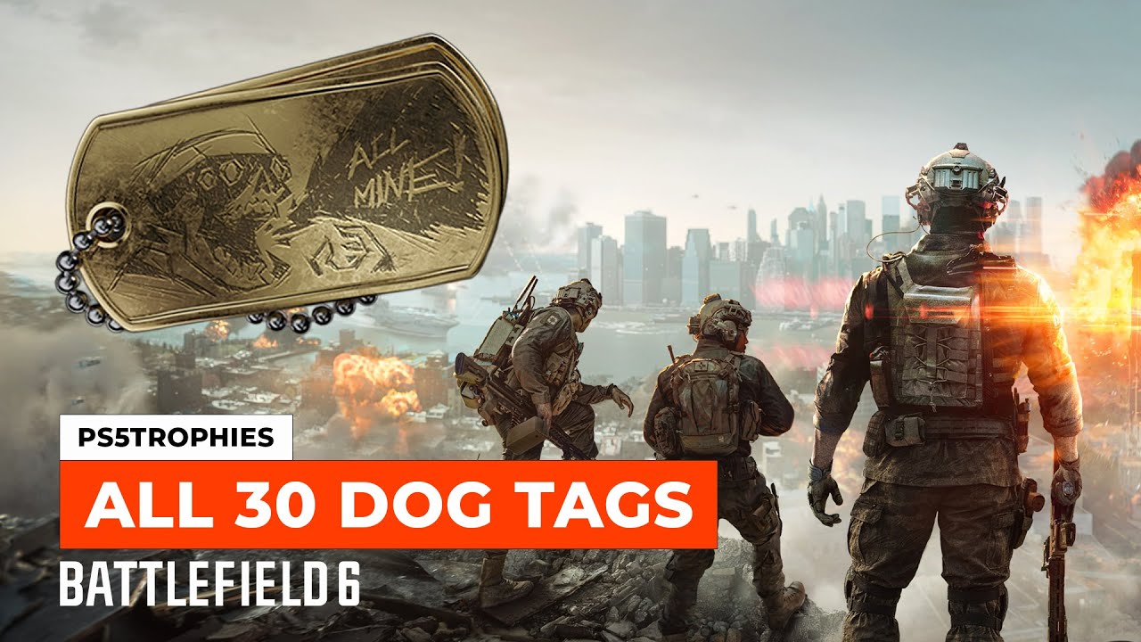 バトルフィールド6 Battlefield6 ドッグタグ Battlefield 6 - All 30 Dog Tag Collectible Locations in the